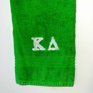 Green Kappa Delta Body Towel